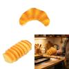 Bread Shaped Stress Relief Squeeze Toy, Soft Pu Slow Rising Hand Toy For Office Breaks, Travel Carry And Desk Break Use