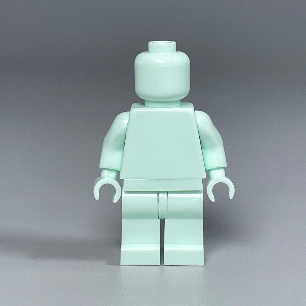 DIY Transparent Minifigure Building Blocks - Plain & Multi-color Paintable