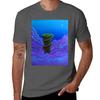 Clear View Tshirt Casual Simple Design Short Sleeve Shirt