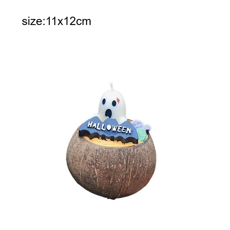 

Halloween Aromatherapy Ghost Atmosphere with Handheld Gift Coconut Shell Creative Design