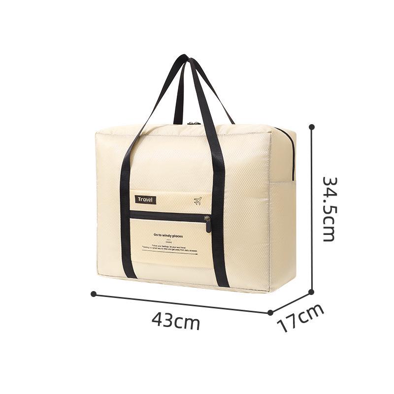 Women's Large Capacity Lightweight Carry-on Travel Bag - Foldable Organizer for Short Trips & Business Outings