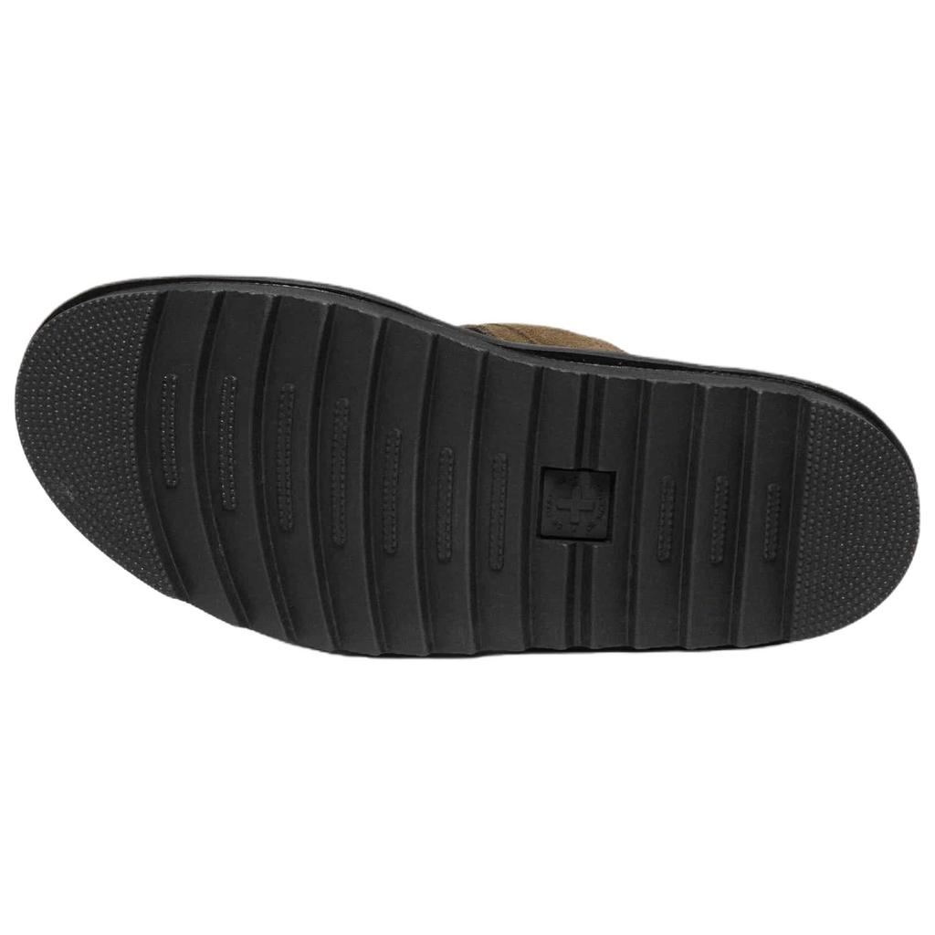 Dr. Martens Myles Slide DMs Olivové Jednoduché Pohodlné Protioděrné Klouzací Sandály Unisex Sandály Tmavě Zelené 41115300