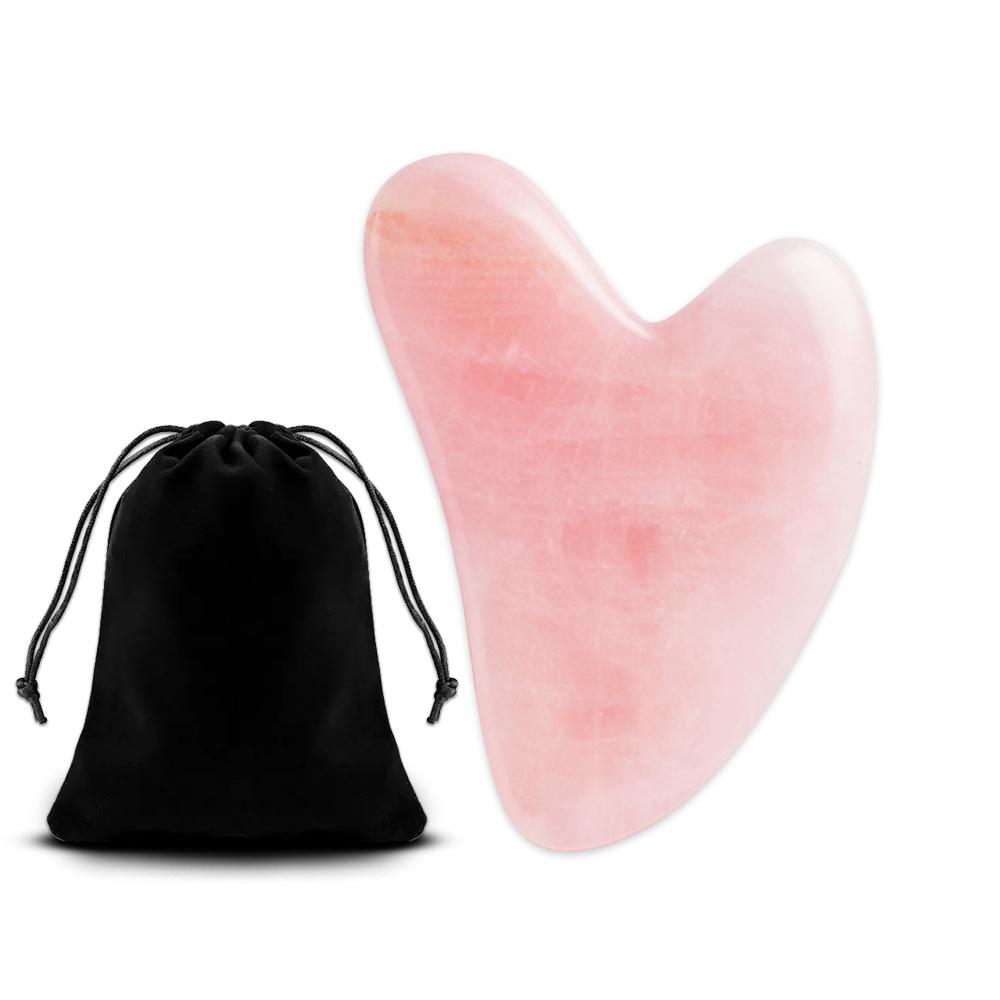 Natuursteen GuaSha Jade Gezichtsschoonheid Schrapen Massage Gereedschap Stevige huidverzorging Gezicht Gua Sha SPA Fysiotherapie Gue Che Roller