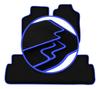 CARLUX-BLUE Car Mats For: Saab 9-5 I Station Wagon, Sedan (1997-2009)