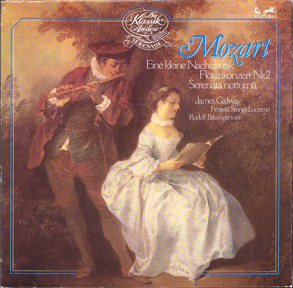 

LP Record WOLFGANG AMADEUS MOZART JAMES GAL Eine Kleine Nachtmusik Fltenkonz SQ200341250 Eurodisc 1979 Germany Classical Used