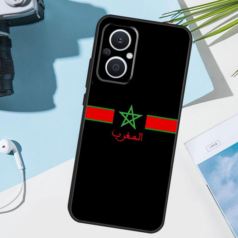 Morocco Flag Moroccan Cover For OPPO Reno 14 F 12 11 10 13 Pro 11F 12F 13F 7 8 Lite OPPO Find X8 X6 X5 X9 Pro Case