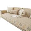 Sofa Cushion Cotton Four-Season Universal Non-Slip Pure Cotton Fabric Seat Cushion Simple Modern  Leather Sofa Cover Cover Cloth