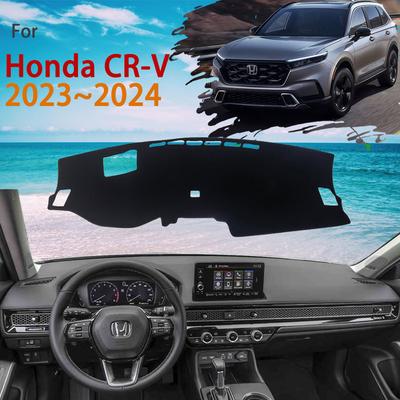 Dashboard Cover Protective Avoid Light Carpet for Honda CRV CR-V CR V RS  2024 Sunshade Dash Mat Car Internal Accessories