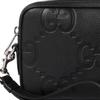 GUCCI Jumbo GG Leather Clutch Small Men's Black 802148-AABY0-1000