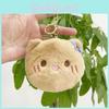 Adorable Cartoon Bear Plush Coin Purse Keychain Soft Doll Storage Bag For Students