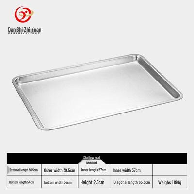 304 Stainless Steel Rectangular Steaming Tray