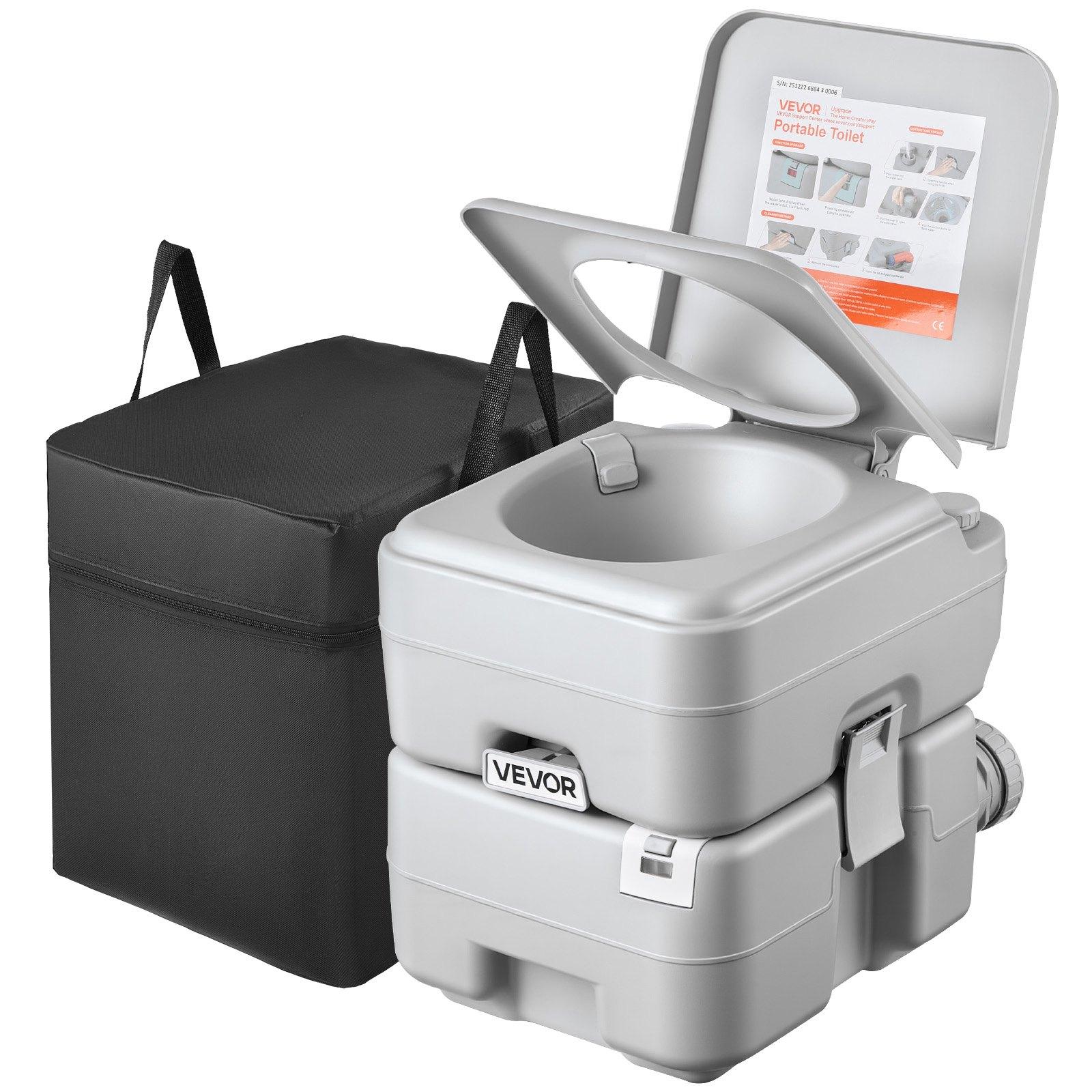 VEVOR Portable Toilet, 20L Detachable Waste