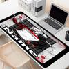 Custom Name Personalized Superhero Pattern Mousepad, Laptop PC Desk Mat, Decorative Desk Mat for Home Keyboard Pad Gift