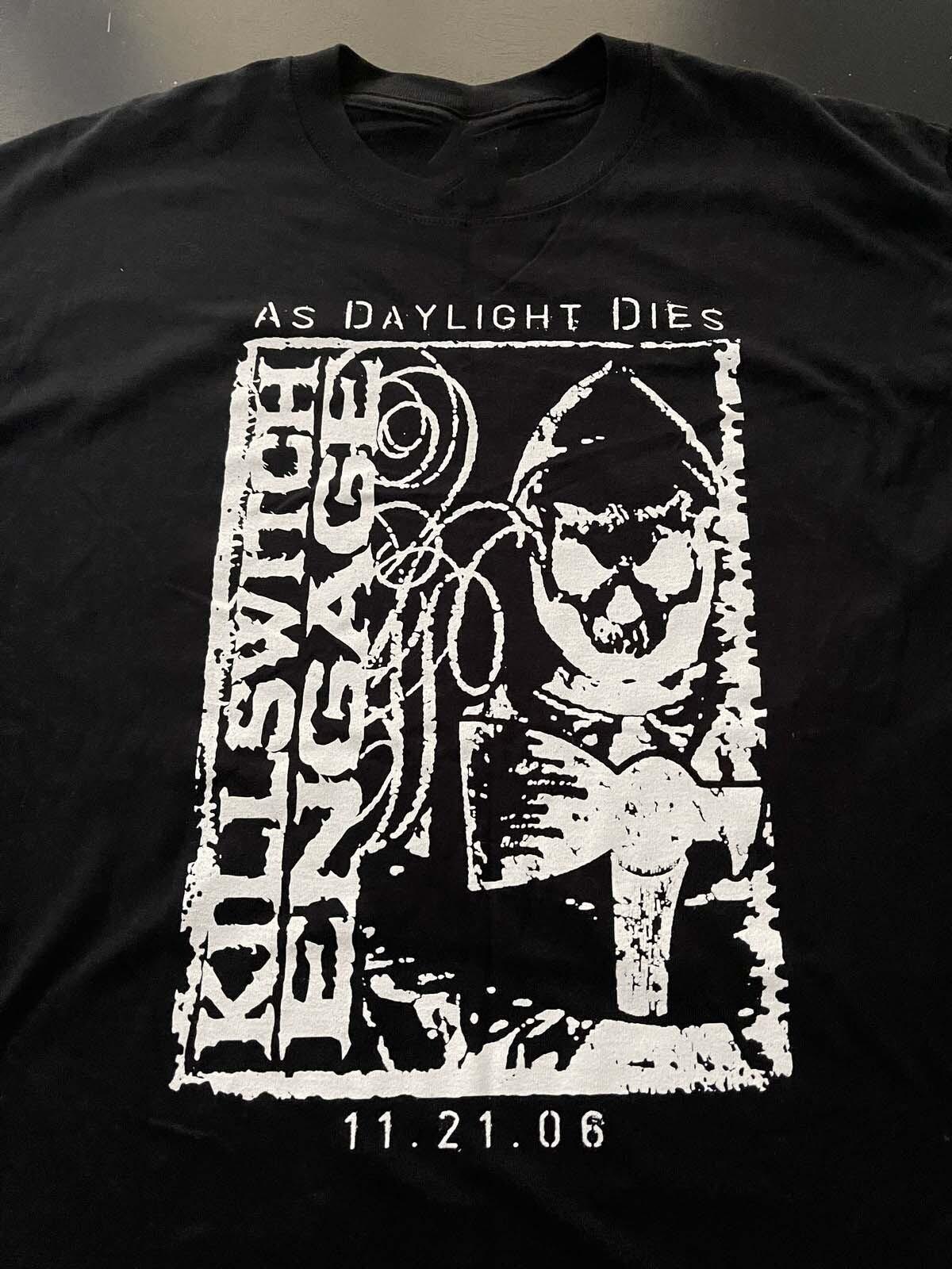 Killswitch Engage 11.21.06 As Daylight Dies T-Shirt, Black BL519 S