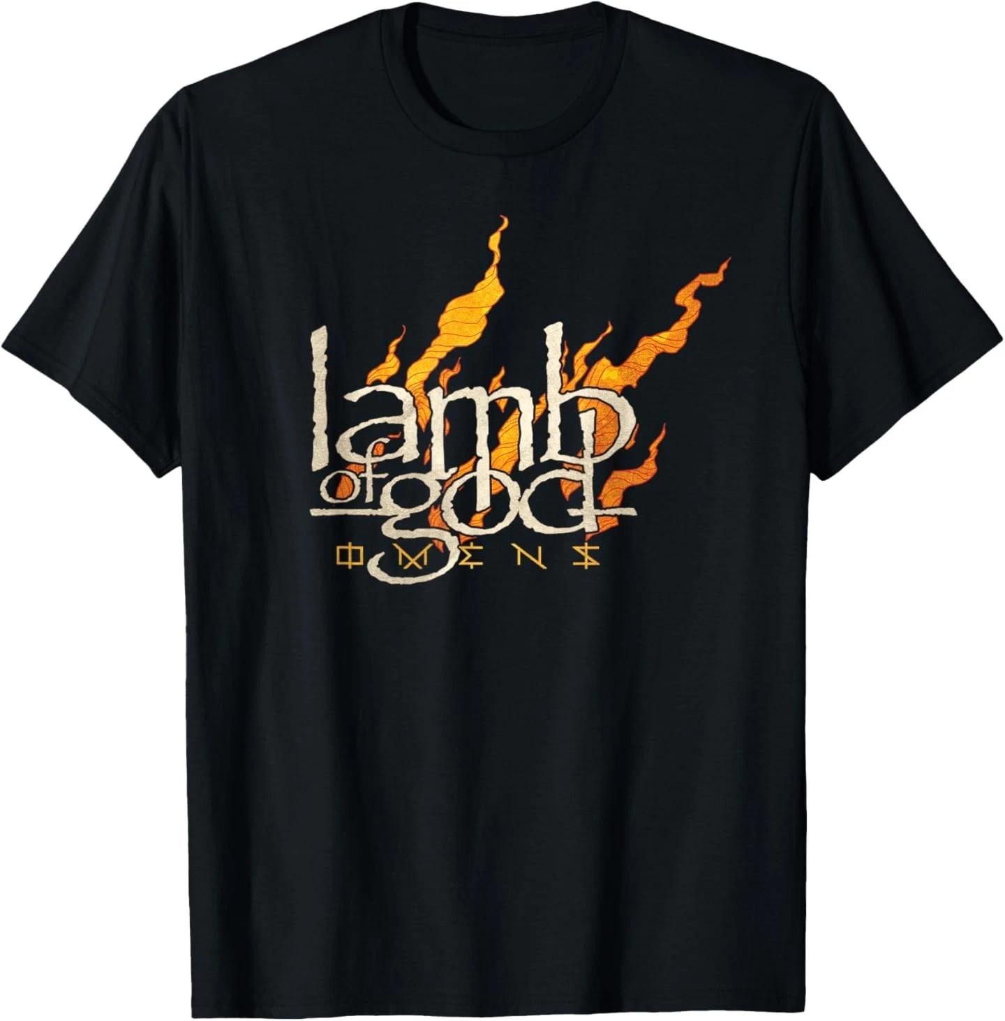 

Lamb of God - Omens Fire Logo T-Shirt 4XL