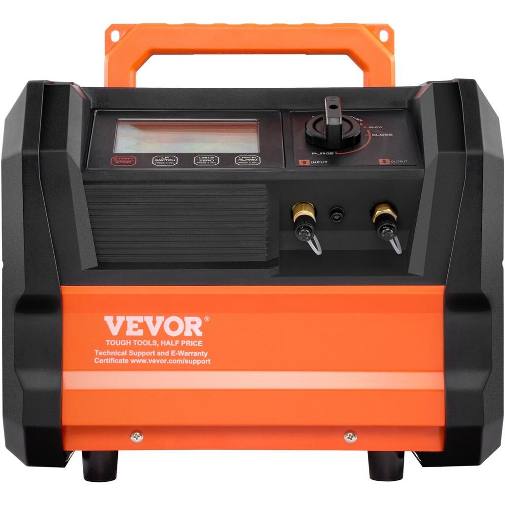 Refrigerant Recovery Machine 1 HP Dual Cylinder Brushless Portable AC