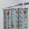 Decorate Your Bathroom with These Cute Dog Print Shower Curtains