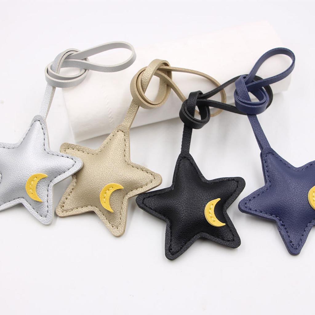 Colgante de Estrella Multiusos Encanto para Bolso de Moda Adecuado para Bolsos Llaves y Mejora de Vehículos Proceso de Instalación Fácil