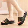 Fashion Shoes for Women Bathroom Cartoon Indoor Open Toe Cute House Woman Slippers Platform Anime Home Slides Sandals Y Natural Skin Eva