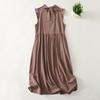 Women's Long Sleeve Cotton Dress
