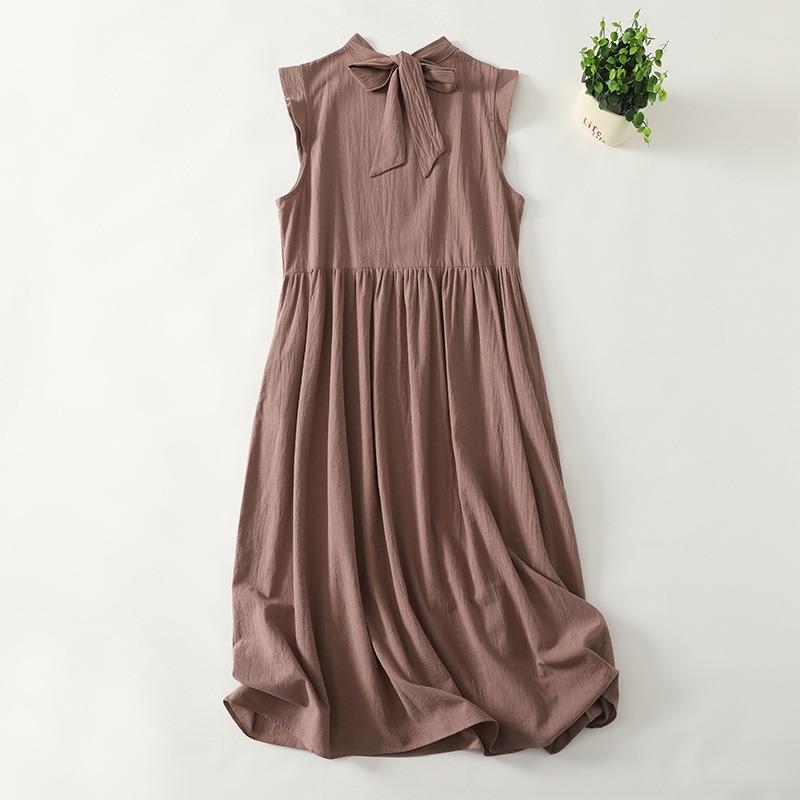 Women's Long Sleeve Cotton Dress