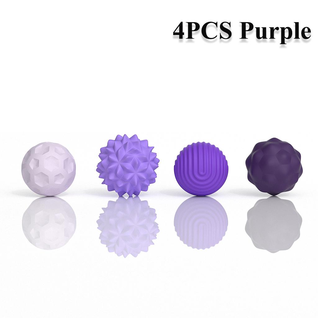 2-8 szt. Silikonowa Magnetyczna Piłka Sensoryczna Magnetyczna Zabawka Sensoryczna Odstresowująca Miękki Masaż Trening Małe Ozdoby Miniaturowy Model