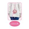 Unique Kimi to Idol Precure PVC Neck Pouch Cure Ink H2 Size Approx. W12.5 D12.5 PC-0002BL