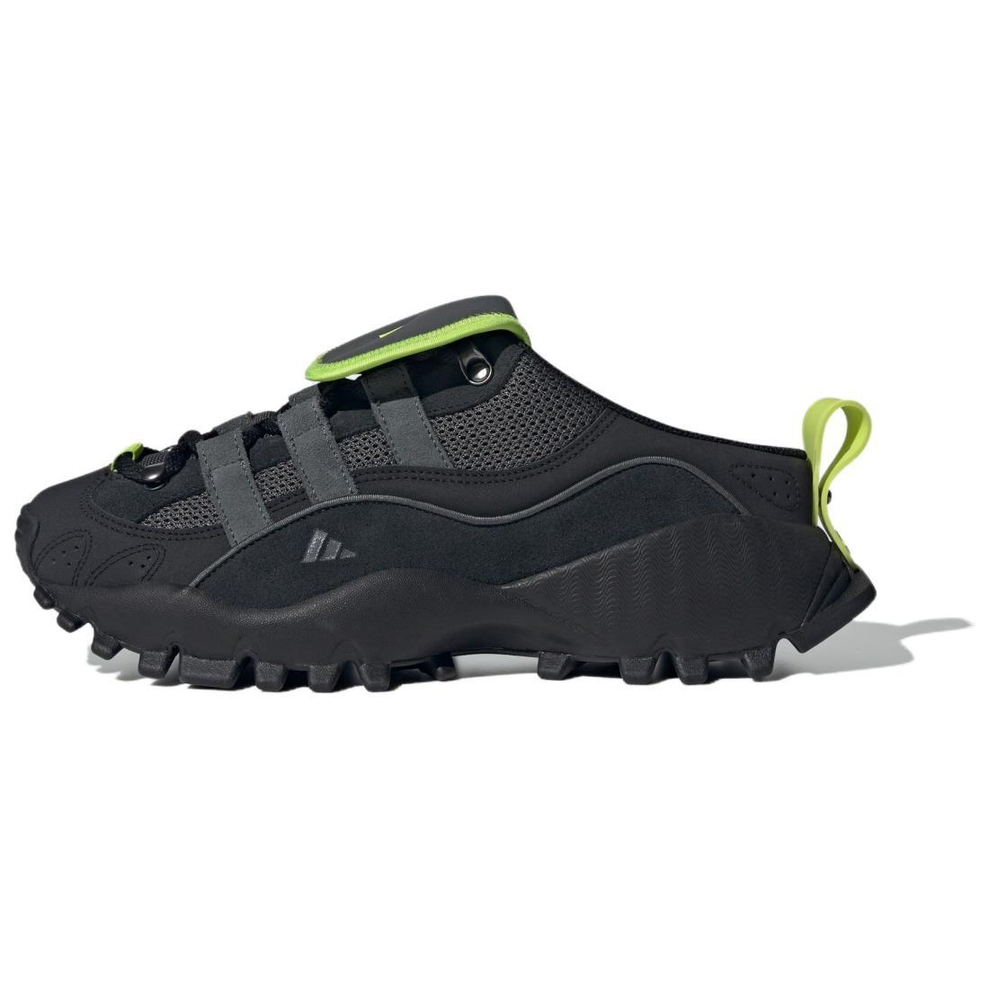 adidas Seeulater Mule Asia Sizing Black Green Men s JR2456 EU 42