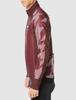 Lion de Capelmuur Competition Jacket EVO4 Oblique Maroon XL Cycling Jacket for Fall/Winter (5°C-15°C)
