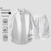 MEDE Men's Ice Silk Cooling Short Sleeve Shorts Set