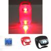 Bicycle Led Taillight Frog Light Waterproof Rechargeable Safety Warning For Mountain Cycling
