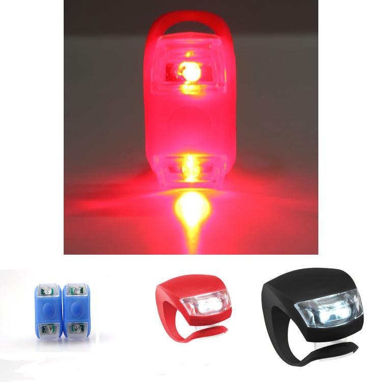 Bicycle Led Taillight Frog Light Waterproof Rechargeable Safety Warning For Mountain Cycling