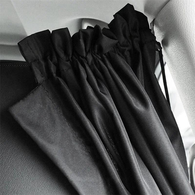 Universal Car Partition Curtain Sealed Taxi Cab Partition Protection and Commercial Vehicle Privacy Curtain