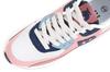 Mozu Air Cushion Sole Pink Size 23cm Women's Lace-Up Sneakers, Navy,