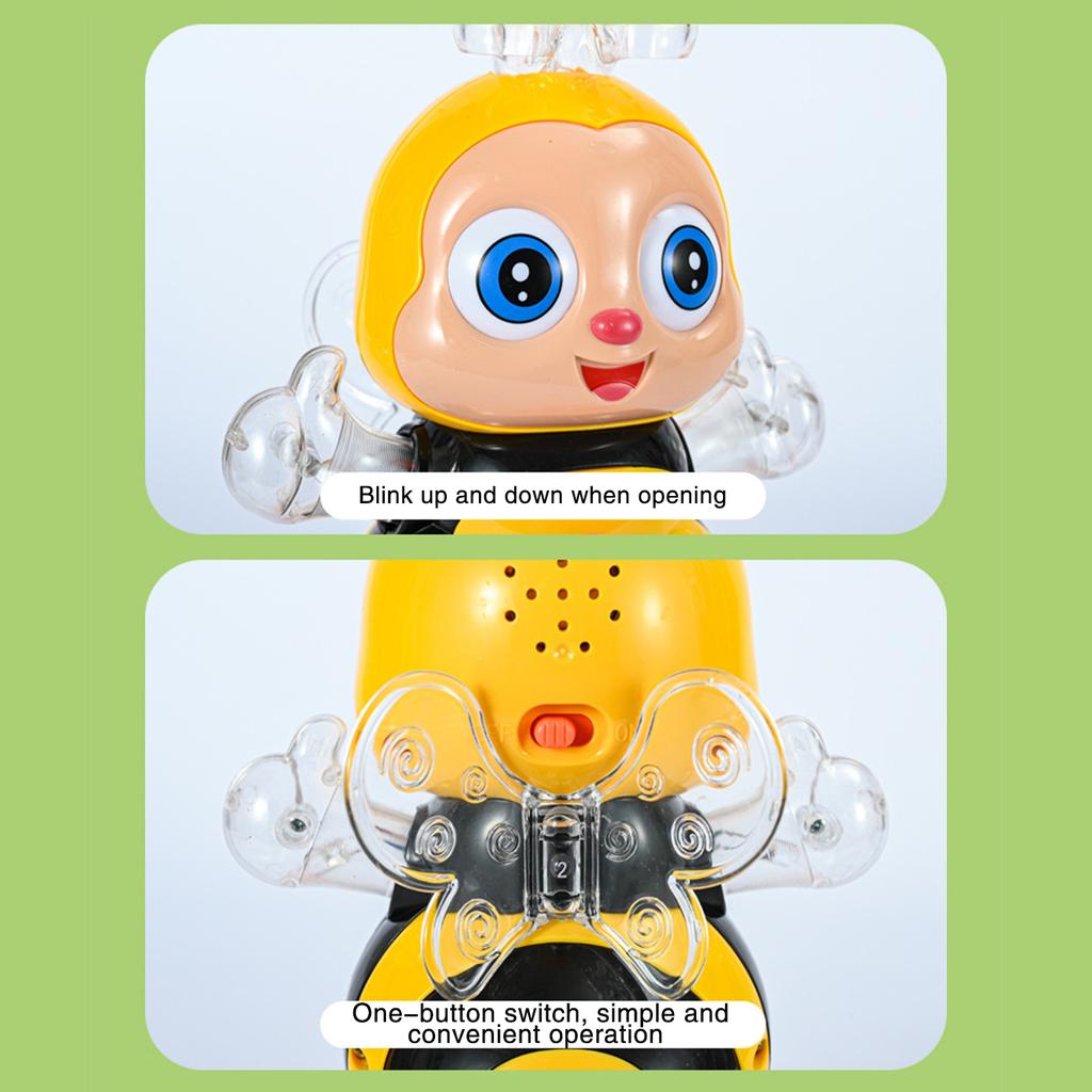 Electric Dancing Bee Musical Toy Funny Early Educational Toy Music Sensory Toys for Kids Birthday Children's Day Gift