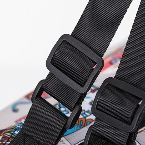 Foldable Shopping Bag Reusable Grocery Storage Tote Bag Portable Oxford Cloth Shoulder