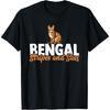 Bengal Beauty Asian Leopard Kitten Lover Funny Bengal Cat T-Shirt for Men Women Kids(1)