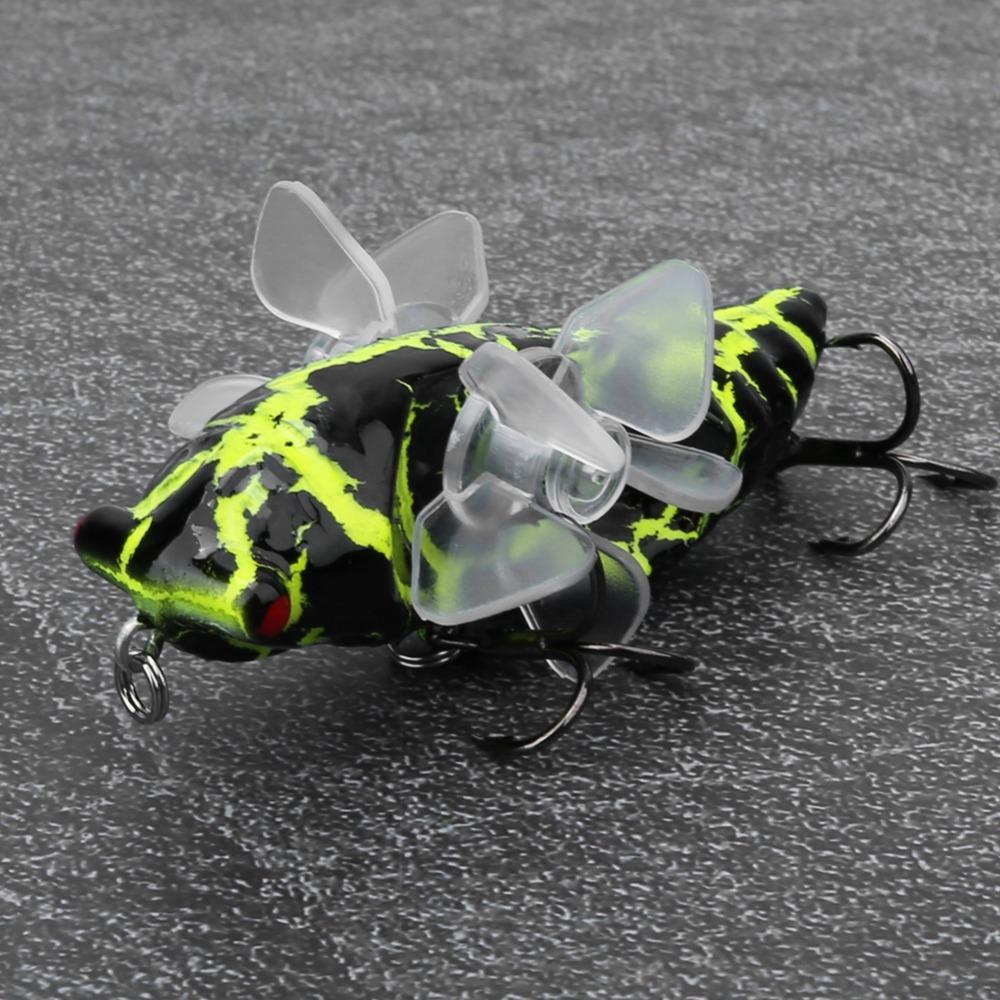 ABS Bionic Cicada Lures 15.5g Artificial Fishing Lures Durable Fishing Baits  Lake Fishing