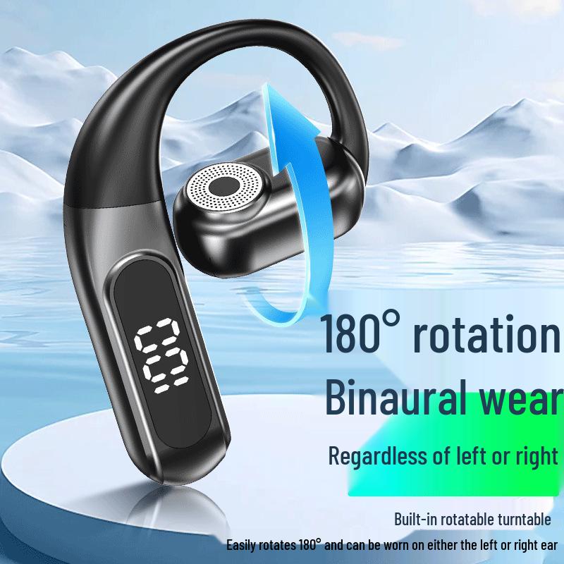 2025 New Model Wireless Bluetooth Earphones with Instant Battery Swap & Ultra-Long Life - In-Ear Sports Bone Conduction Headphones