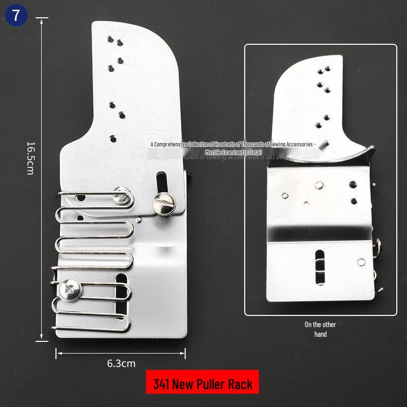 8B High-Speed Sewing Machine Bobbin Holder & Base with Edge Binding Beading Guide