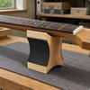 Guitar Neck Rest 2 in 1 Cradle Wooden Music Accessory for Repair, Practice Room Red