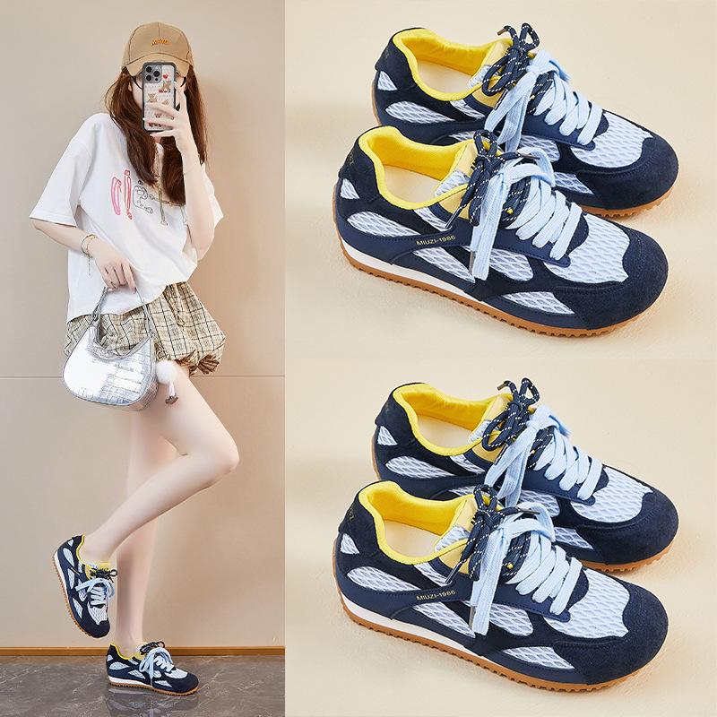 Inner Height Increase Ins New Forrest Gump Shoes Women's Autumn Student Sports Platform Casual Shoes BN