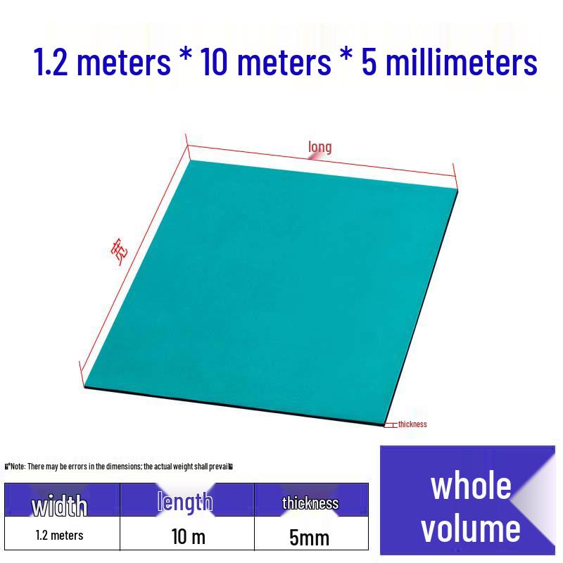 Green Anti-Static High-Temp Resistant Rubber Workbench Mat