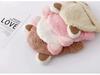 Winter Plush Korean-Style Knitted Baby Hat with Ear Protection for Boys and Girls
