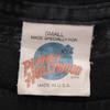 PLANET HOLLYWOOD 90s Old USA made Short sleeve T-shirt S Single stitch Men's Used