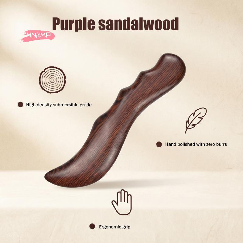 Wooden Gua Sha Therapy Tools - Lymphatic Drainage Massage Body Sculpting Shaping Wooden Tools for Relaxation And Body Care