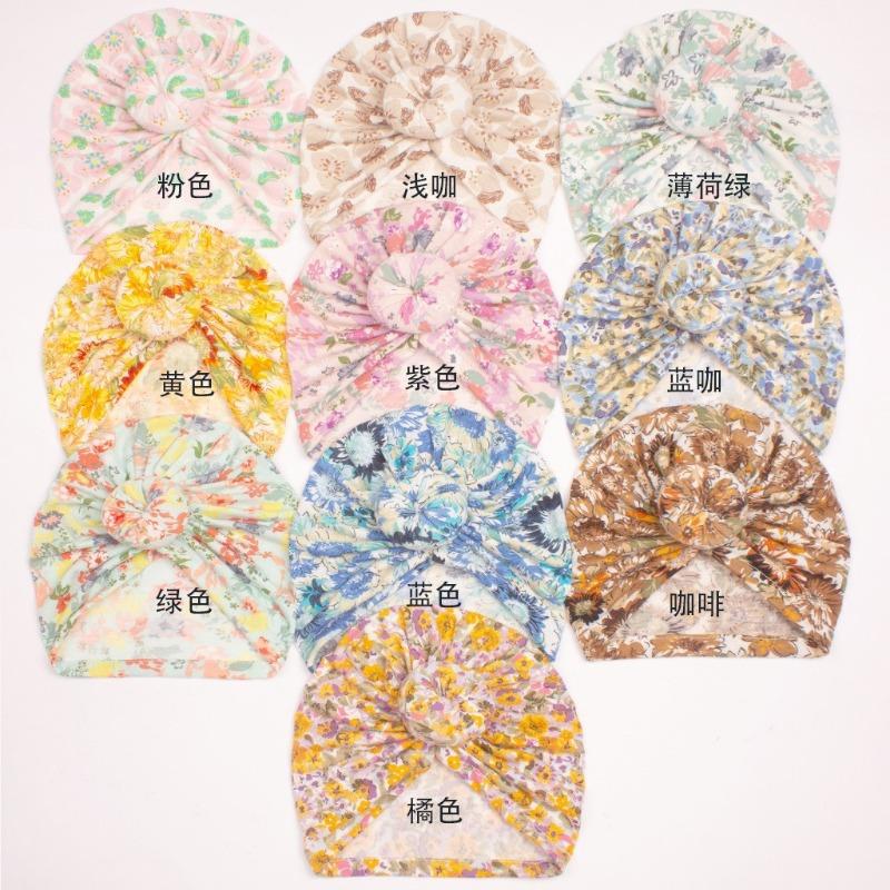 New Baby Donut Hat, Creative Indian Children's Pullover Hat, Thin Soft Baby Cap