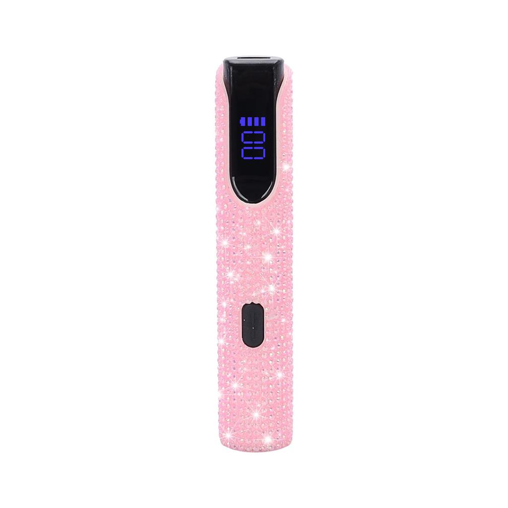 Portable Rechargeable Rhinestone Nail Art Phototherapy Lamp with Dual Light