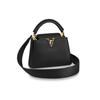 Capucines Leather Shoulder Bag, Crossbody Bag, Handbag Mini Women's Black M56071