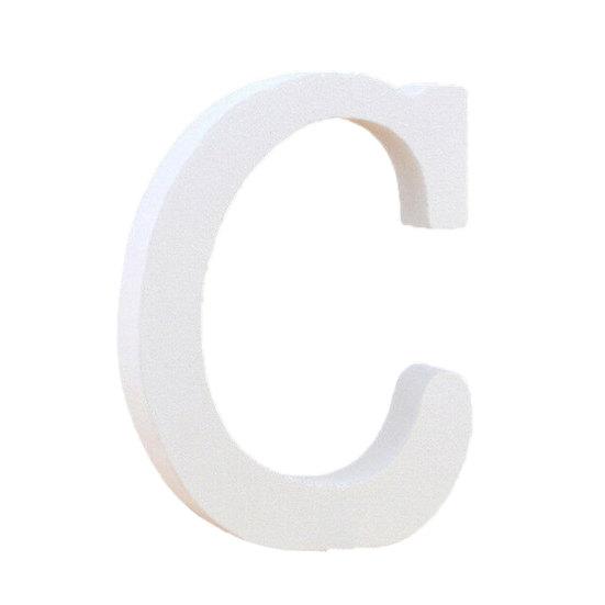 Puntos letras em inglês de madeira símbolo do alfabeto ornamento festa de casamento decoração faça você mesmo